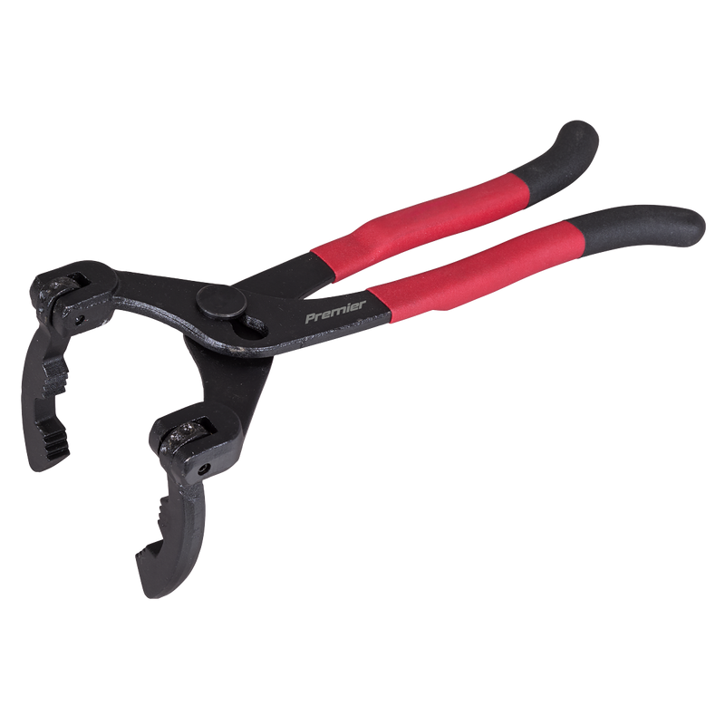 Sealey Premier Adjustable Swivel Jaw Filter Pliers Ø57-120mm