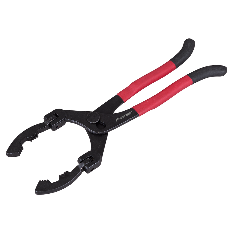 Sealey Premier Adjustable Swivel Jaw Filter Pliers Ø57-120mm