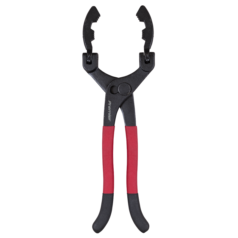 Sealey Premier Adjustable Swivel Jaw Filter Pliers Ø57-120mm