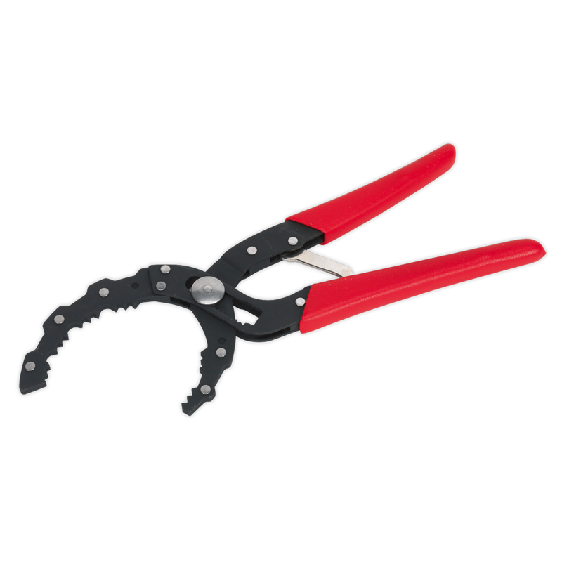 Sealey Premier Auto-Adjusting Oil Filter Pliers Ø60-120mm