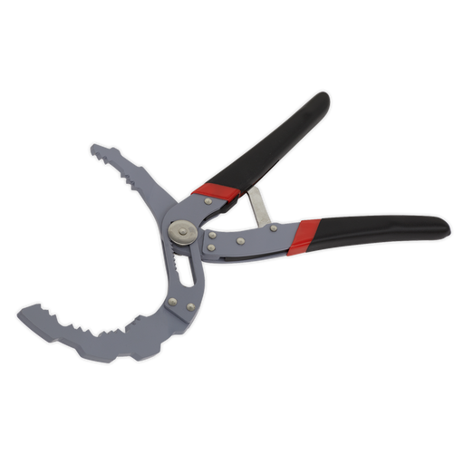 Sealey Premier Self-Adjusting Oil Filter Pliers Ø60-120mm AK6421