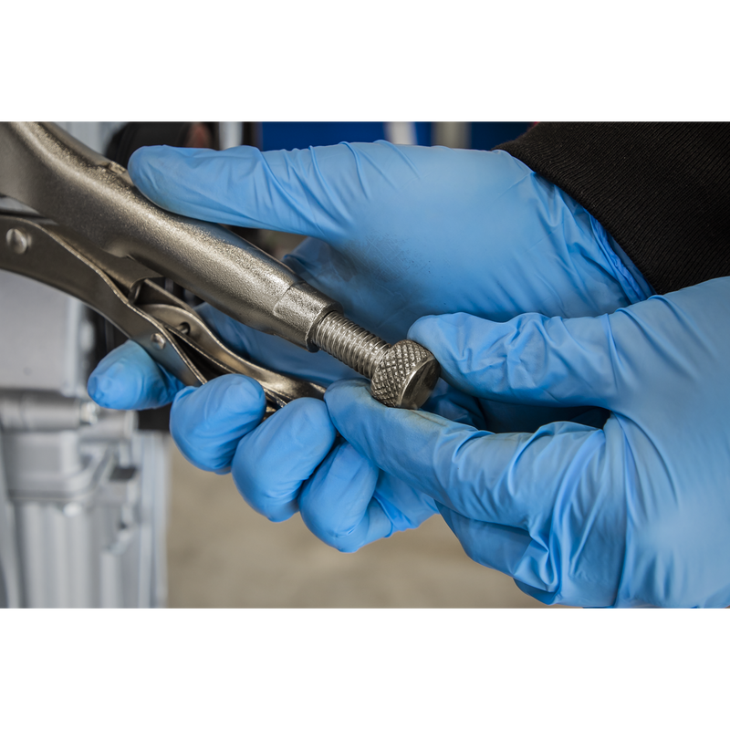 Sealey Angled Oil Filter Locking Pliers 45-130mm Capacity