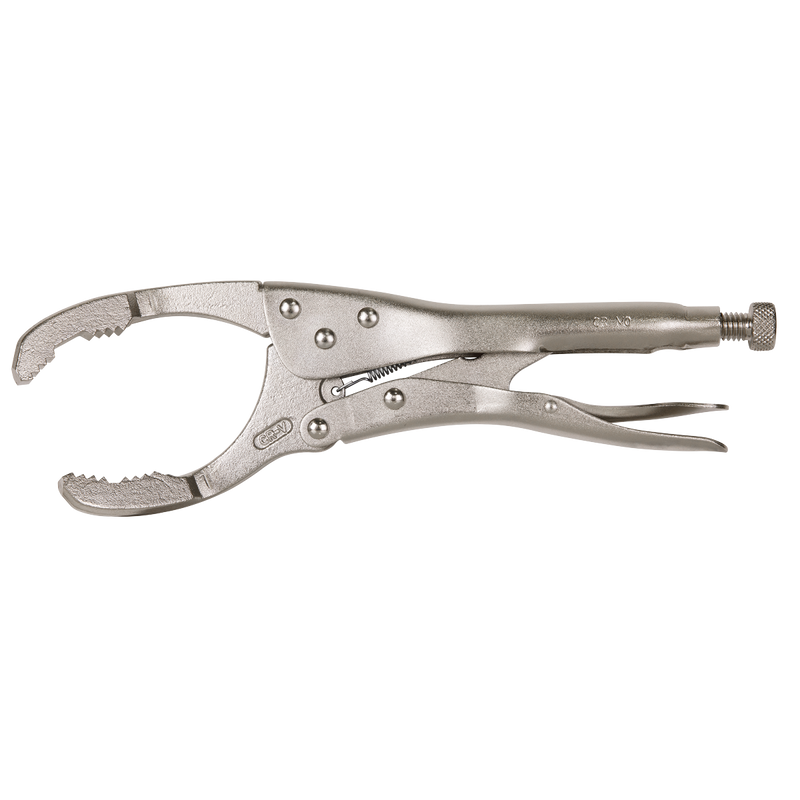 Sealey Angled Oil Filter Locking Pliers 45-130mm Capacity