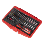 Sealey Premier Ratchet Screwdriver Set 51 Piece with 235mm Driver