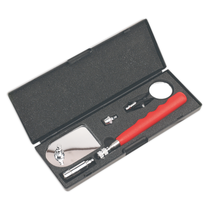 Sealey Premier Telescopic Magnetic Pick-Up Tool Kit 5 Piece, 170-765mm