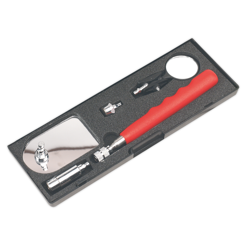 Sealey Premier Telescopic Magnetic Pick-Up Tool Kit 5 Piece, 170-765mm