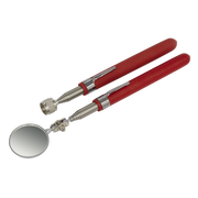 Sealey Premier Telescopic Magnetic Pick-Up & Mirror Set 1.6kg Capacity