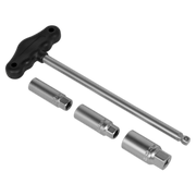 Sealey T-Bar Spark Plug Socket Set 3/8" Drive 4 Piece