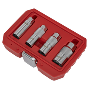 Sealey Spark Plug Socket Set 3/8"Sq Drive 4 Piece