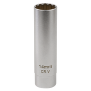 Sealey Spark Plug Socket 3/8"Sq Drive 14mm with Magnetic Retainer