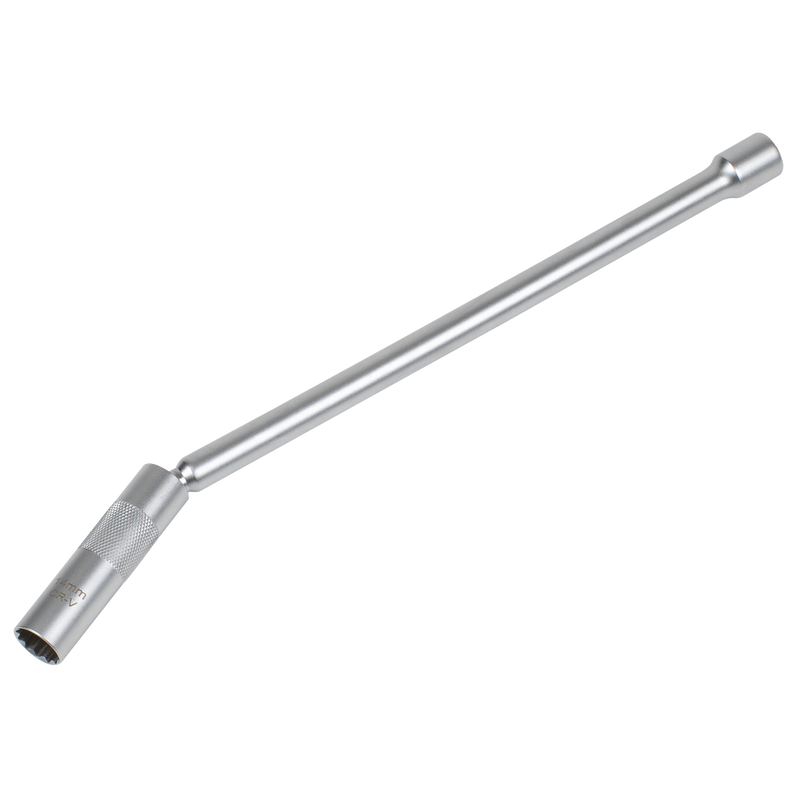 Sealey Spark Plug Socket 14mm with Universal Joint & Extension 310mm