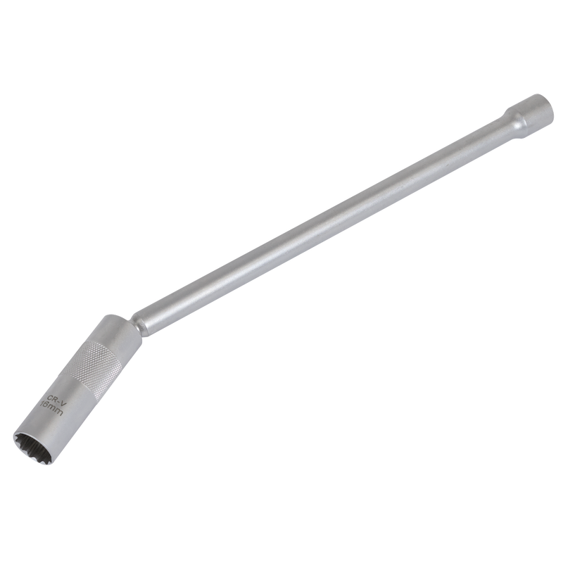 Sealey Spark Plug Socket 14mm with Universal Joint & Extension 310mm