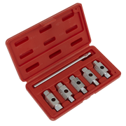 Sealey Double End Drain Key Set 6 Piece - Hex & Square Sizes