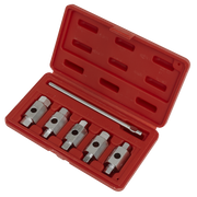 Sealey Double End Drain Key Set 6 Piece - Hex & Square Sizes