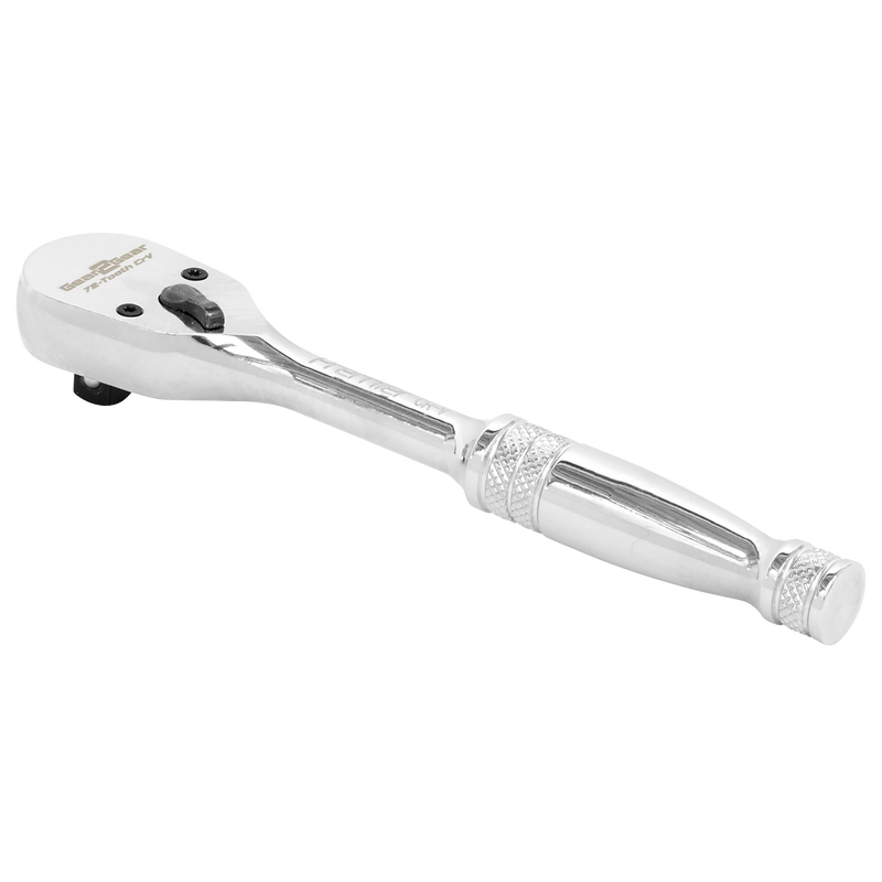 Sealey Premier Ratchet Wrench 1/4"Sq Drive 125mm