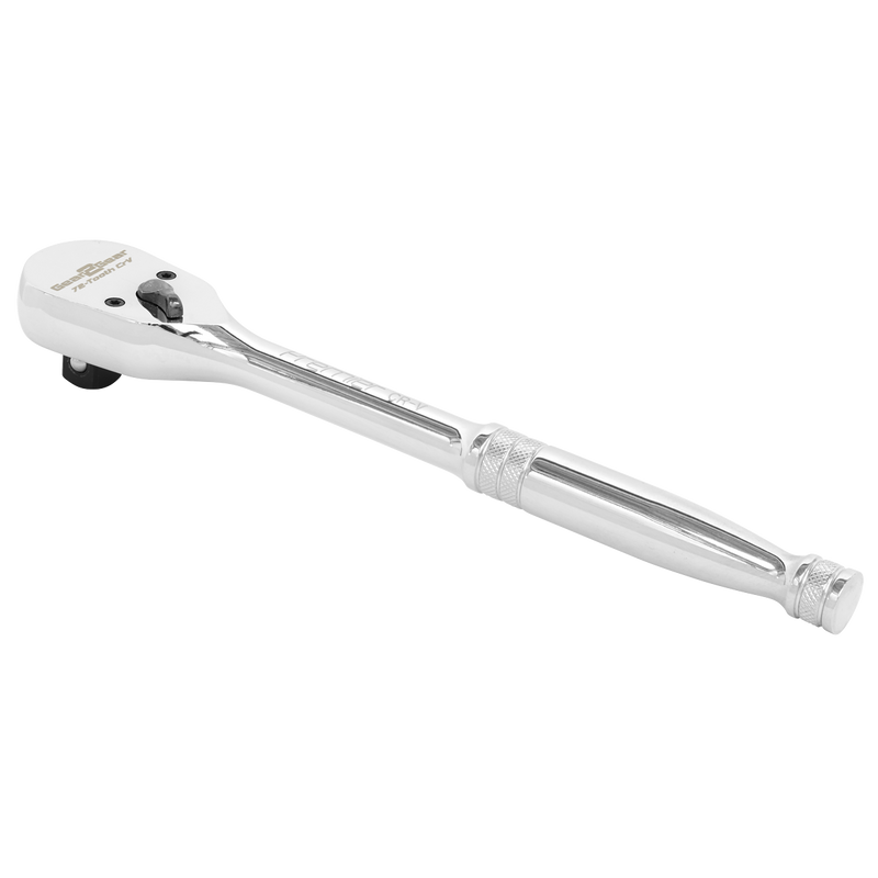 Sealey Premier Ratchet Wrench 1/4"Sq Drive 125mm