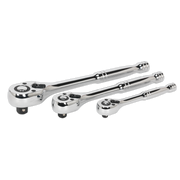 Sealey Premier Ratchet Wrench Set 1/2" Drive 72-Tooth AK6672