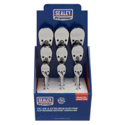 Sealey Premier Ratchet Wrench Set 1/4" 3/8" 1/2"Sq Drive