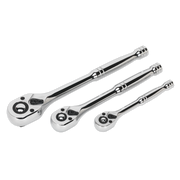Sealey Premier Ratchet Wrench Set 1/2" Drive 72-Tooth AK6672