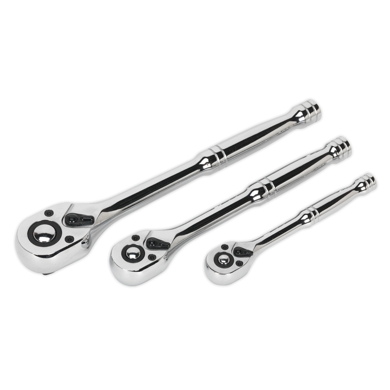 Sealey Premier Ratchet Wrench Set 1/2" Drive 72-Tooth AK6672