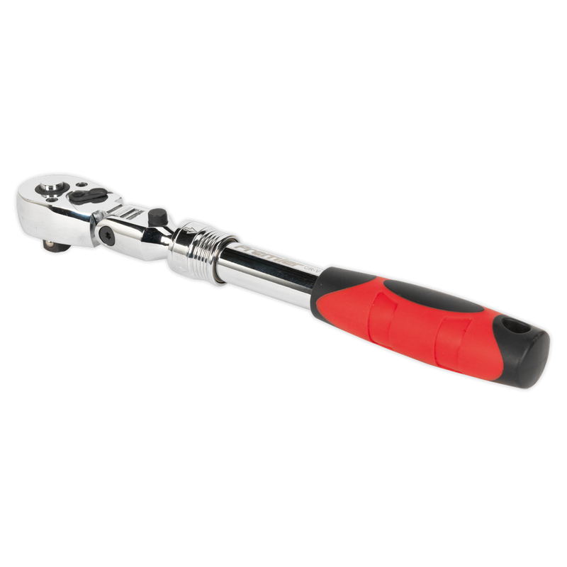 Sealey Premier Ratchet Wrench 1/2"Sq Drive 340-480mm Flexi-Head