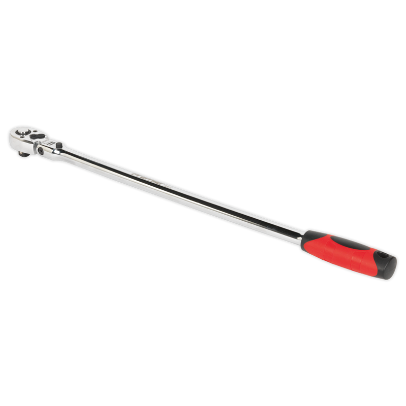 Sealey Premier Ratchet Wrench 3/8"Sq Drive 455mm Flexi-Head