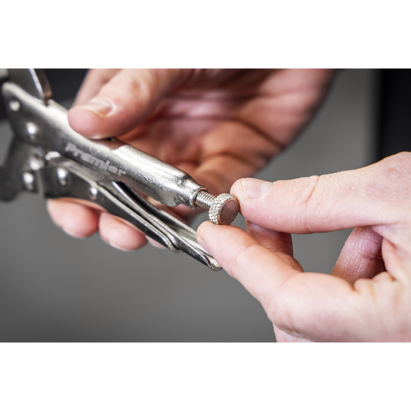 Sealey Premier Locking Pliers Set 10 Piece with Foam Tray AK6802