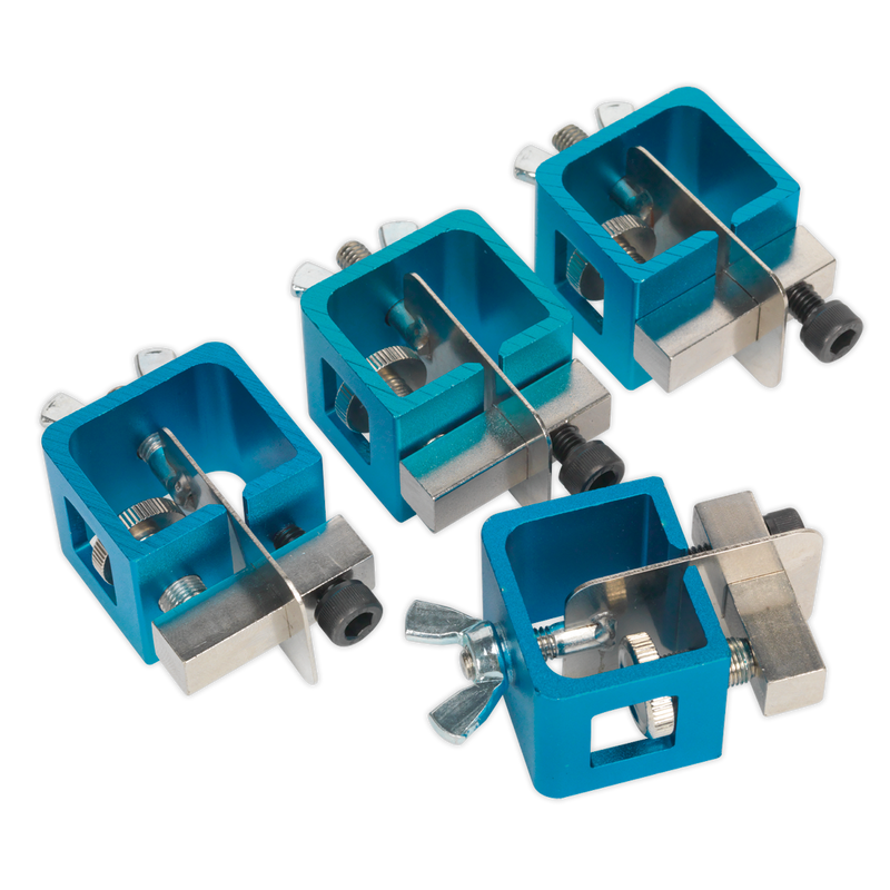 Sealey Butt Welding Clamp Set 4 Piece AK6805