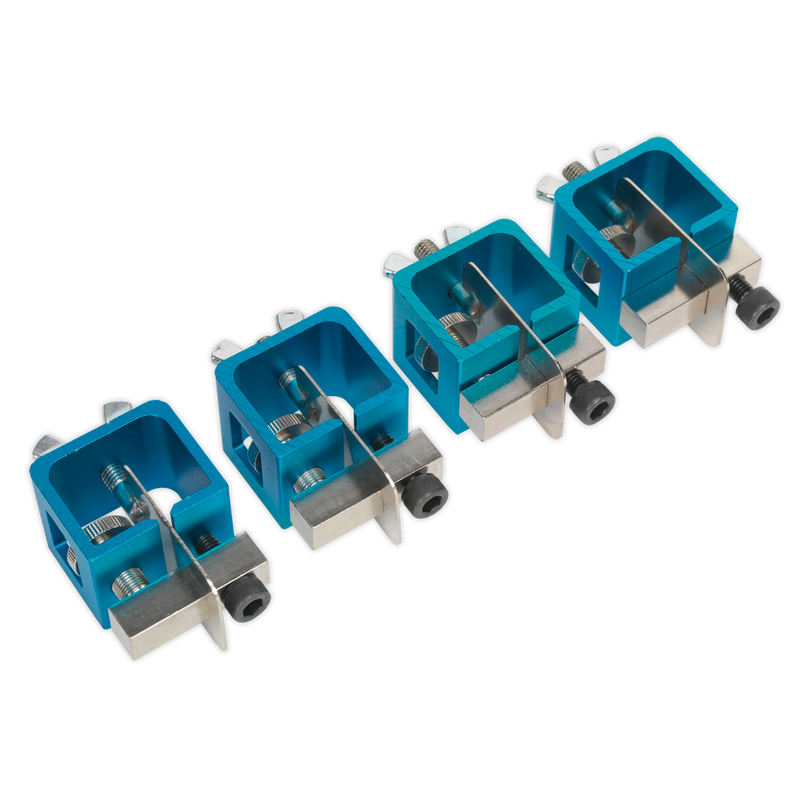 Sealey Butt Welding Clamp Set 4 Piece AK6805