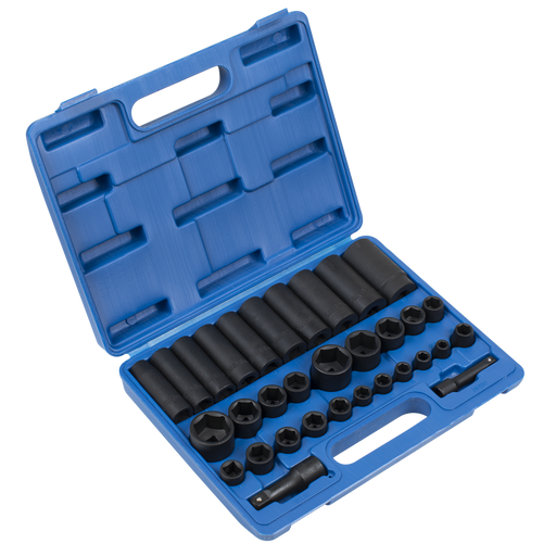 Sealey Premier Impact Socket Set 32 Piece 3/8" & 1/2" Drive AK681