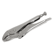 Sealey Premier Locking Pliers Curved Jaws 185mm 38mm Capacity