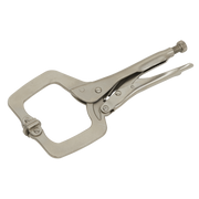 Sealey Premier Locking C-Clamp 280mm Jaw Capacity 0-90mm