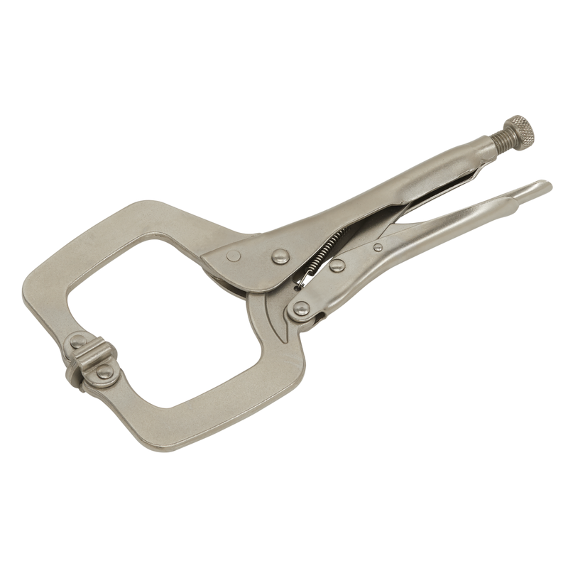 Sealey Premier Locking C-Clamp 280mm Jaw Capacity 0-90mm