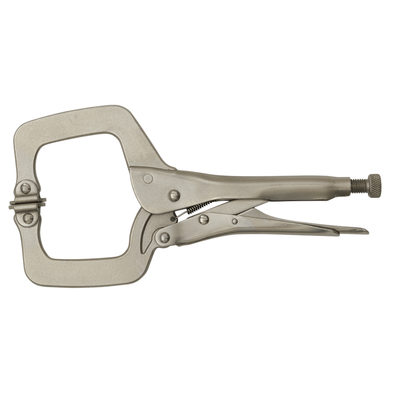 Sealey Premier Locking C-Clamp 280mm Jaw Capacity 0-90mm