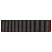 Sealey Premier Deep Impact Socket Set 3/8"Sq Drive 12 Piece
