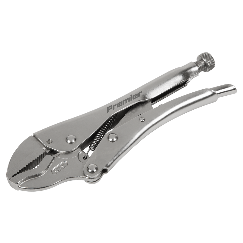 Sealey Premier Locking Pliers 225mm Jaw Capacity 45mm