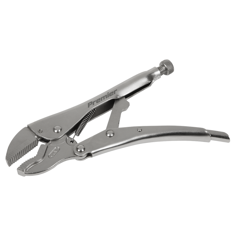 Sealey Premier Locking Pliers 225mm Jaw Capacity 45mm