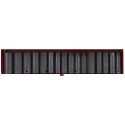 Sealey Premier Deep Impact Socket Set 1/2"Sq Drive 16 Piece