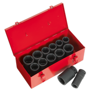 Sealey Premier Deep Impact Socket Set 3/4"Sq Drive 13 Piece