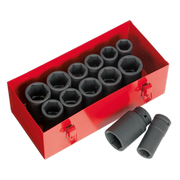 Sealey Premier Deep Impact Socket Set 3/4"Sq Drive 13 Piece