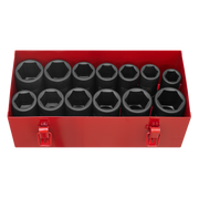 Sealey Premier Deep Impact Socket Set 3/4"Sq Drive 13 Piece