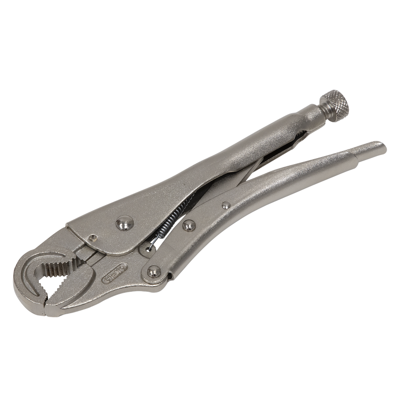 Sealey Premier Locking Pliers 195mm with 35mm Jaw Capacity