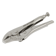 Sealey Premier Locking Pliers Set 3 Piece - Curved & Long Nose, 1.1kg