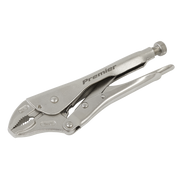 Sealey Premier Locking Pliers Set 3 Piece - Curved & Long Nose, 1.1kg