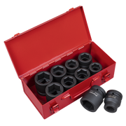 Sealey Premier Impact Socket Set 1" Sq Drive 10 Piece