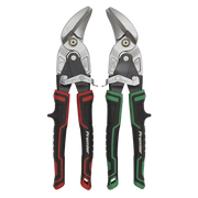Sealey Premier High Leverage Offset Aviation Tin Snip Set 265mm