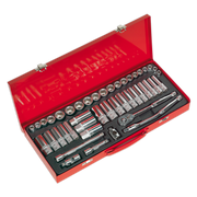 Sealey Premier Socket Set 3/8"Sq Drive 45 Piece