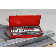Sealey Premier Socket Set 3/8"Sq Drive 45 Piece