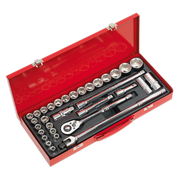 Sealey Premier Socket Set 1/2" Sq Drive 32 Piece