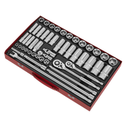 Sealey Premier Socket Set 50 Piece 3/8" & 1/2" Drive AK6942